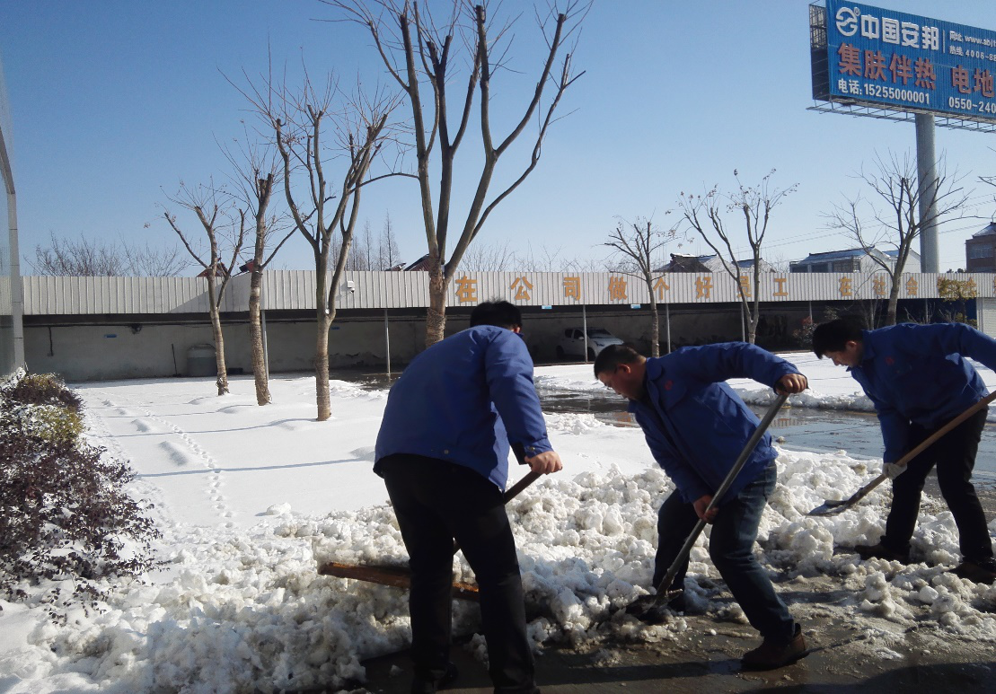 黄瓜视频免费在线观看電氣組織員工開展義務清雪活動(圖2)
