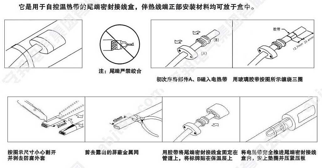 電黄瓜官网入口帶防爆尾端接線盒應該如何正確安裝(圖1)