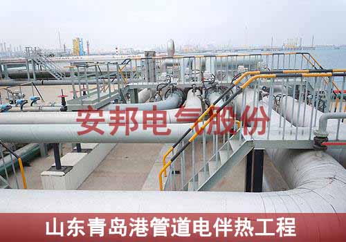 山東青島港大型管道電黄瓜官网入口項目