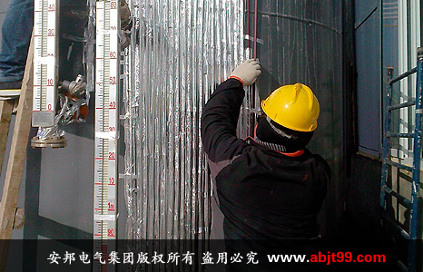 江蘇濱海化工工業園硫酸儲罐電黄瓜官网入口保溫(圖2)